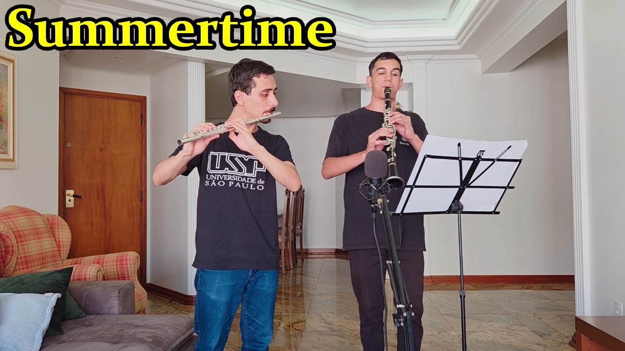 Summertime - Gershwin - Flauta e Clarinete