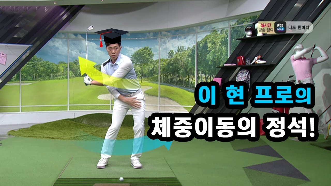 [골프레슨] 체중이동의 정석!