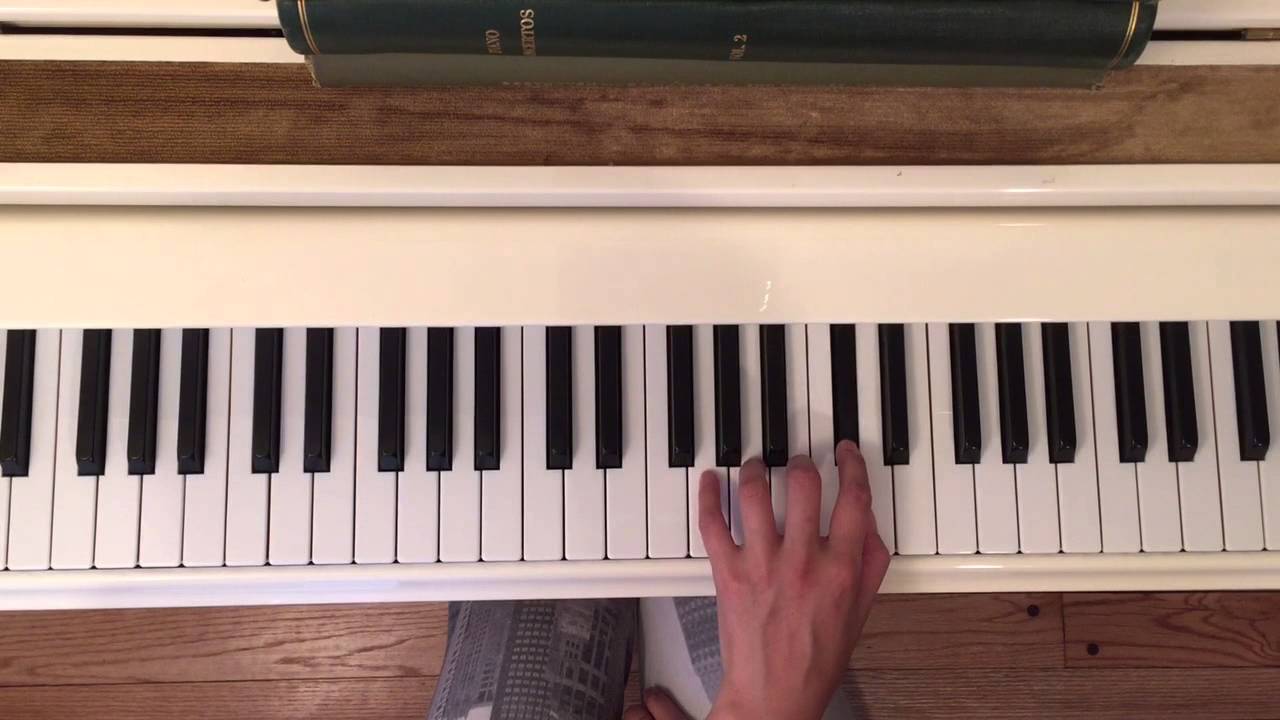 How to Play D Major Scale on the Piano (2 octaves) with Correct Fingering