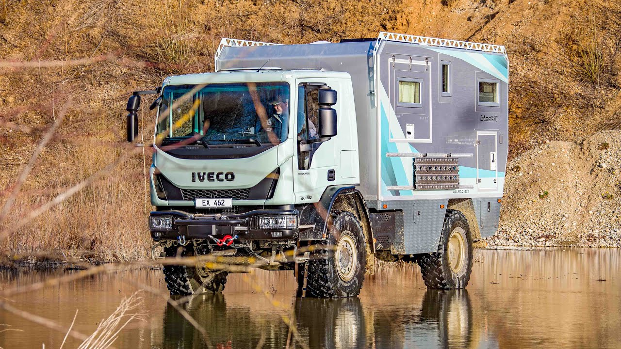 GELÄNDEKÖNNER - Hammer LKW-Weltreise-Expedition-Wohnmobil – bimobil EX 462 auf Iveco EuroCargo 4x4