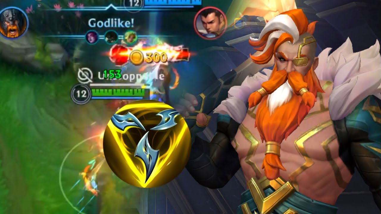 Wild Rift Olaf Feeding Early Into Godlike Late Game!