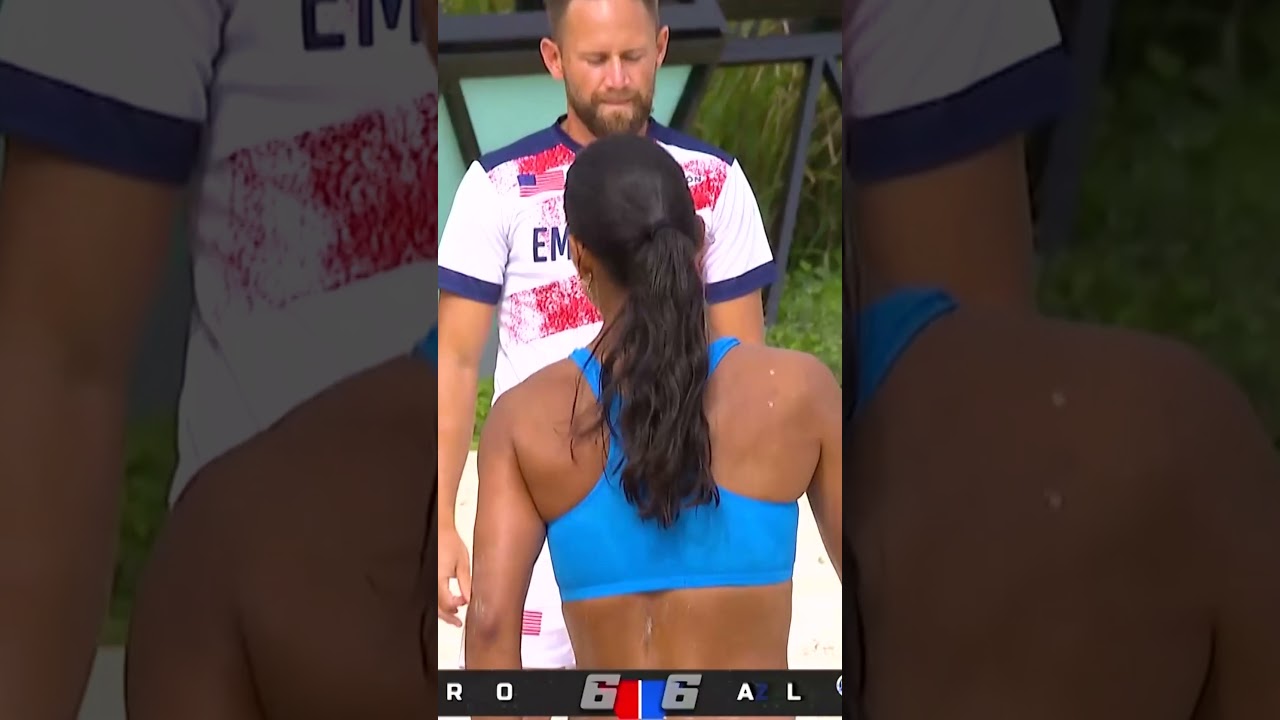 El relevo con la victoria del equipo de Anisa 💪❤ #exatloneeuu #telemundo