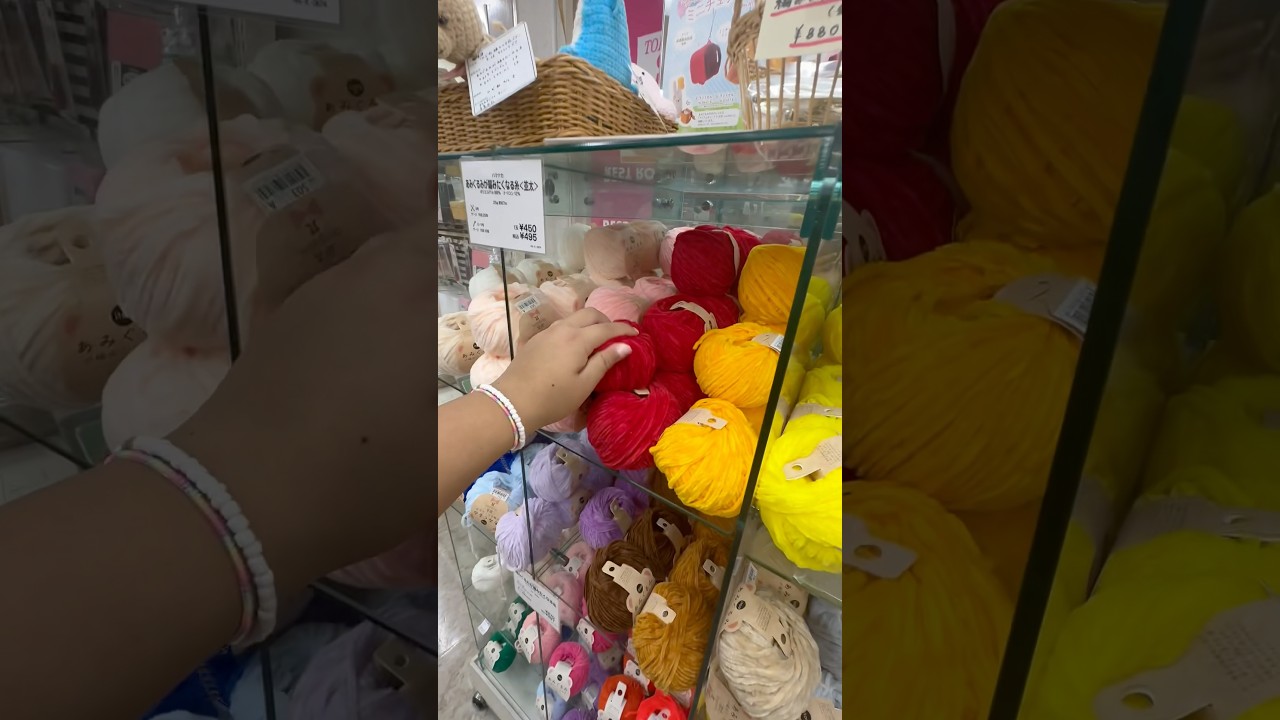 Come yarn shopping with me in Japan part 2! 