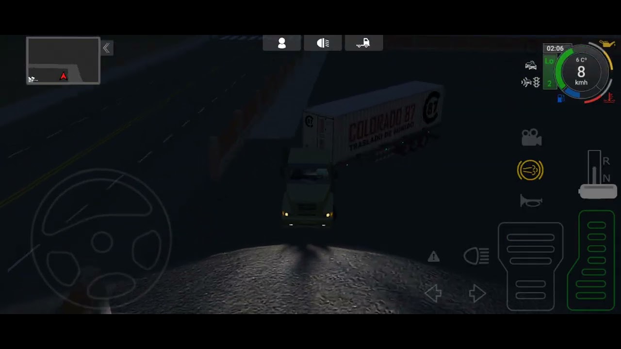 Trabalhando de caminhoneiro parte 2