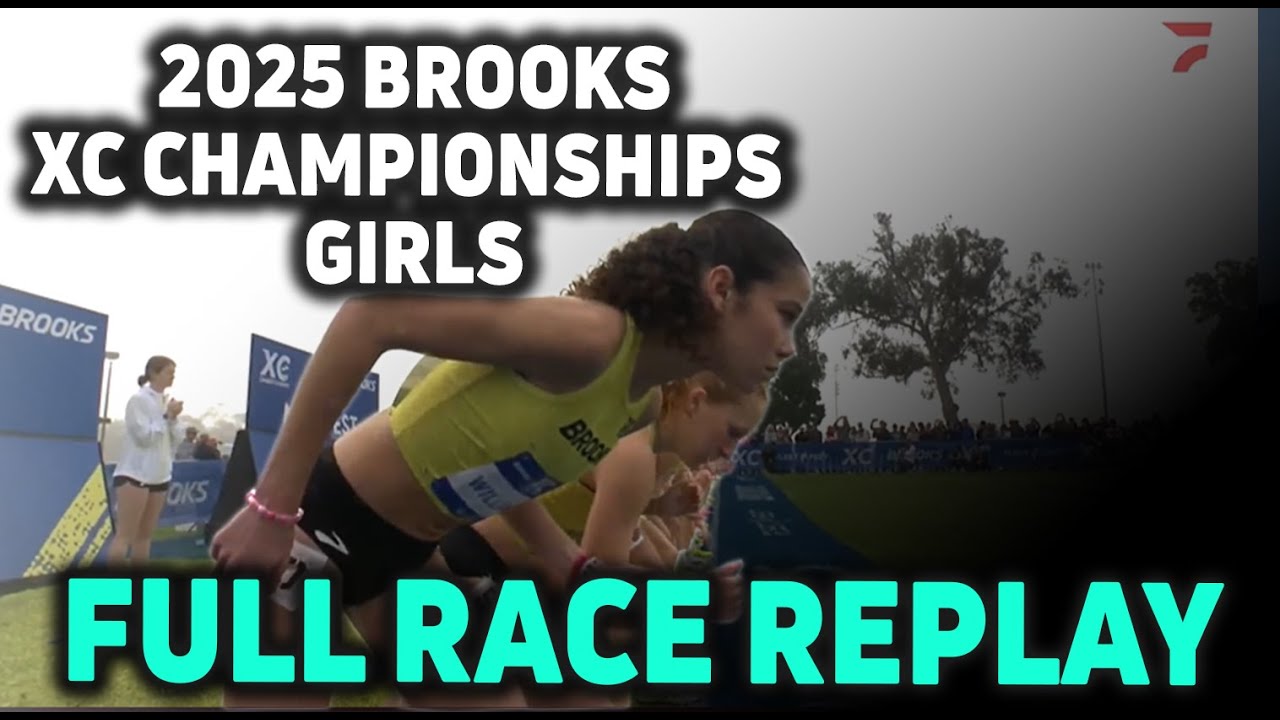 2025 Brooks XC Championships Girls Full Race Replay