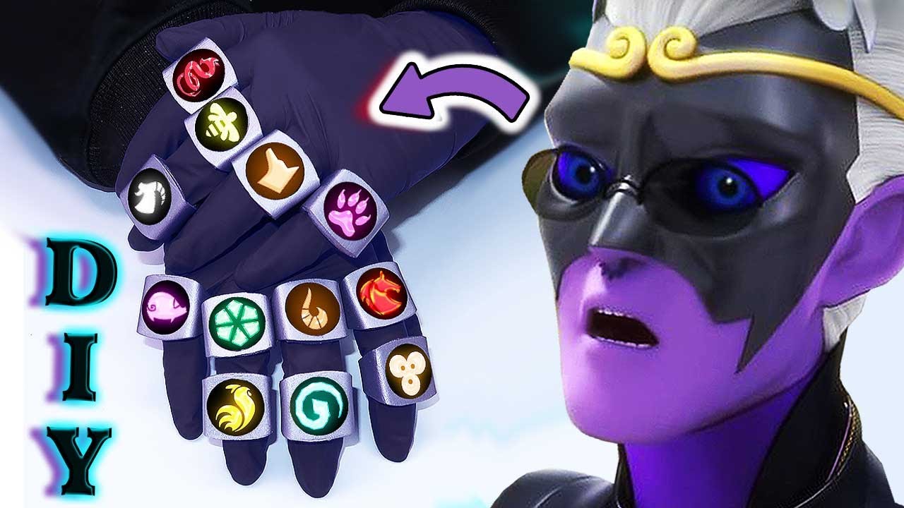 DIY: How to make MONARCH RINGS of Miraculous Ladybug season 5 || Alexa DIYS & CRAFTS