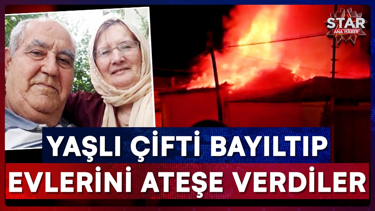 Torun Dehşeti! Altın Dişlerini Söküp Dedesi ve Ninesinin İçinde Olduğu Evi Yaktı | Star Ana Haber