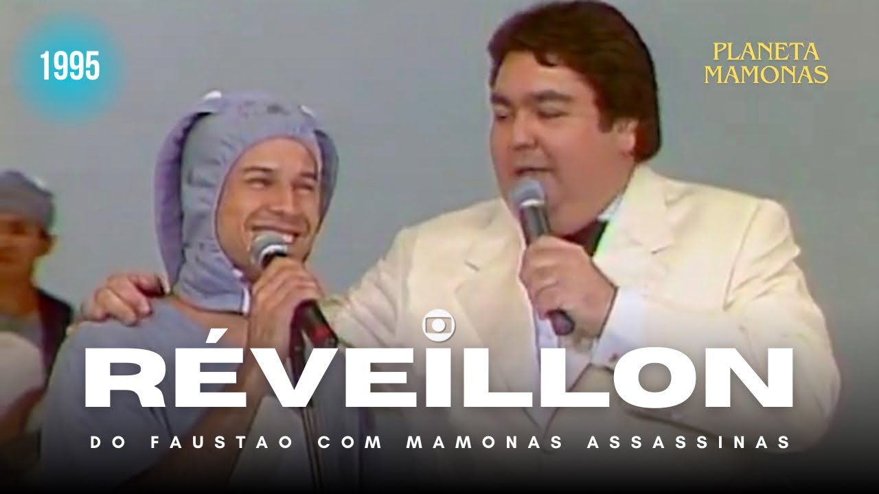 Mamonas Assassinas no Réveillon do Faustão 1995 | Apresentação Completa (Qualidade ajustada)