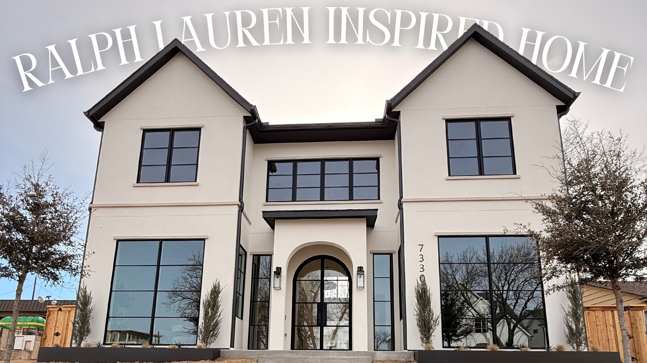 RALPH LAUREN INSPIRED LUXURY DALLAS HOME!