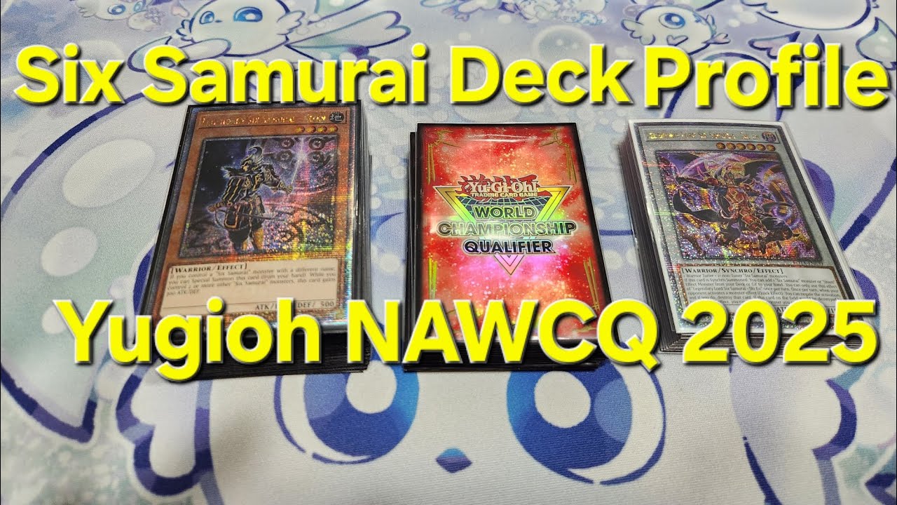 Yugioh NAWCQ 2025 Six Samurai Deck Profile #yugioh #sixsamurai #nationalchampionships #nawcq