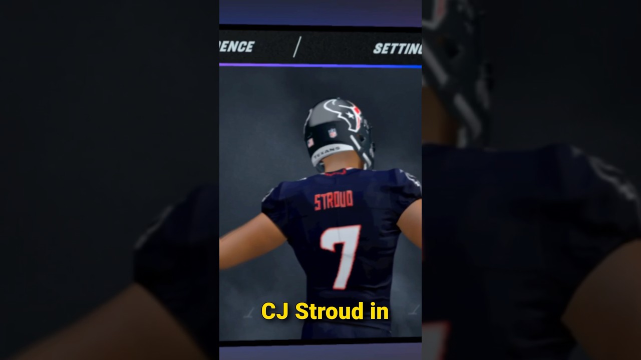 CJ Stroud In VR! Dominating In NFL PRO Era 2025! #vr #cjstroud #nflproera2025