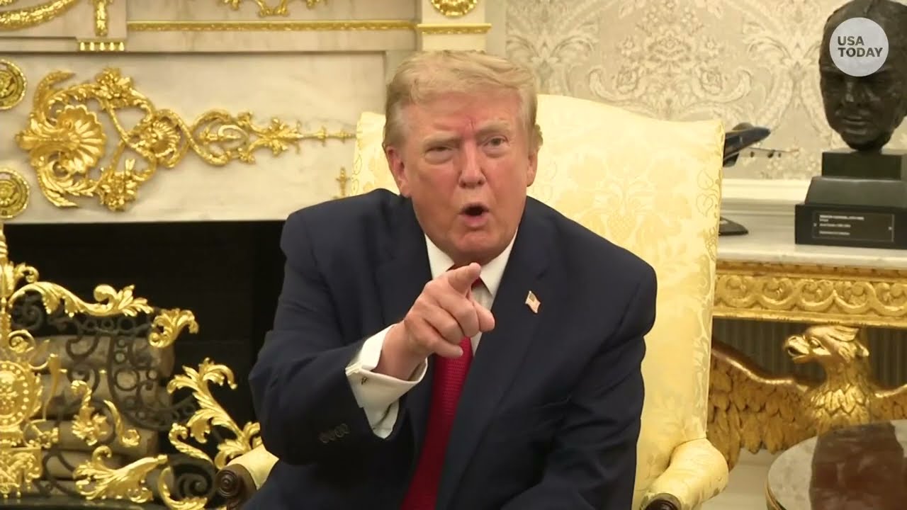 &laquo;Тихо!&raquo; &mdash; Трамп отчитывает репортера