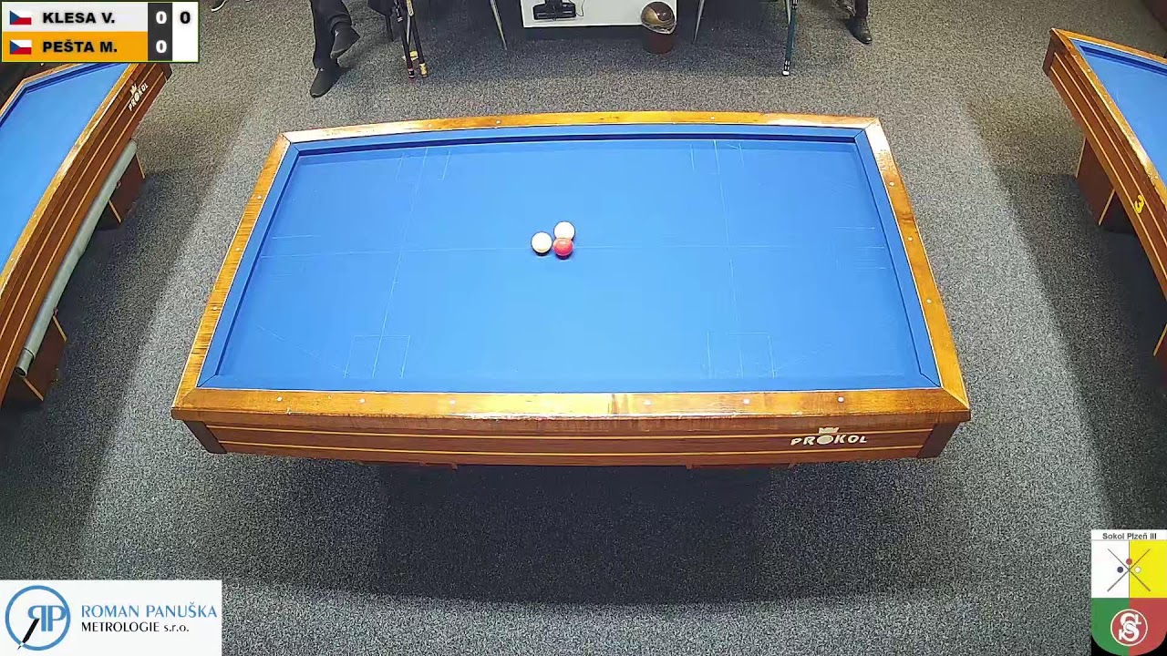 Czech league | Balkline 52/2 | D3 | 12th round | Josef Roth v Martin Pešta