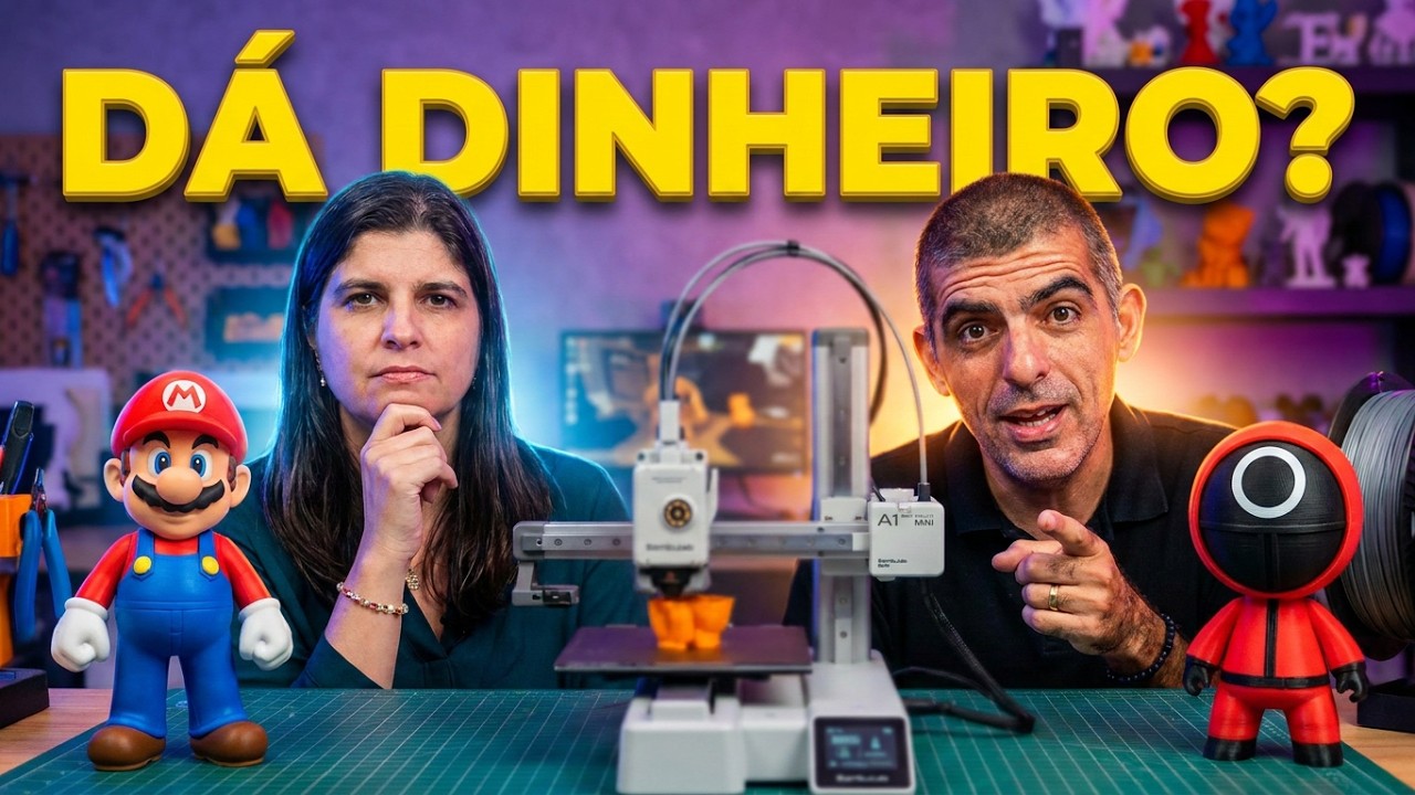 Impressão 3D dá dinheiro? O que ninguém te conta no começo!