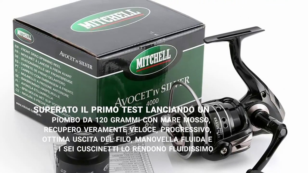 MULINELLO Mitchell AVOCET Black FD6000 - unboxing e primo test