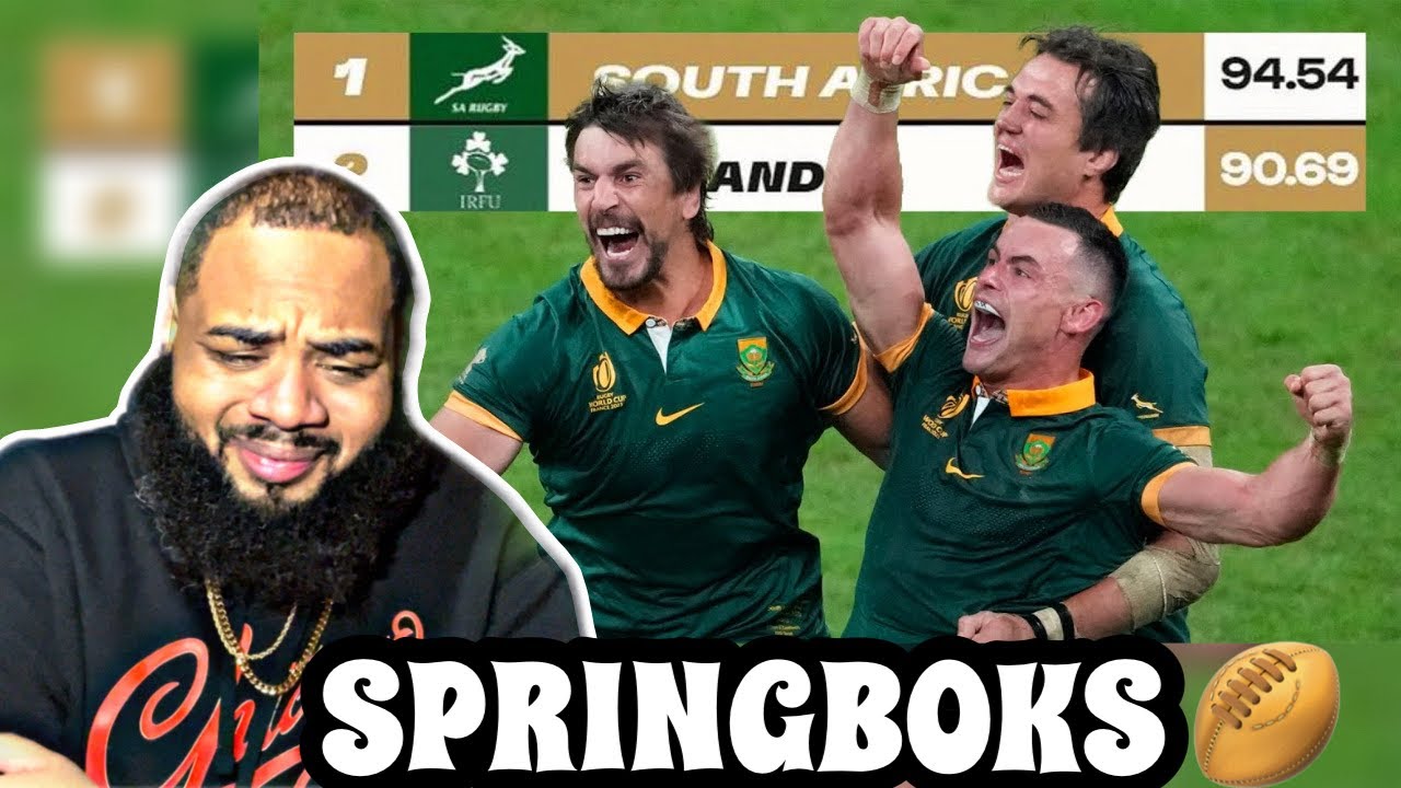 South Africa being the best rugby team in the world for 6 minutes 40 seconds | REACTION