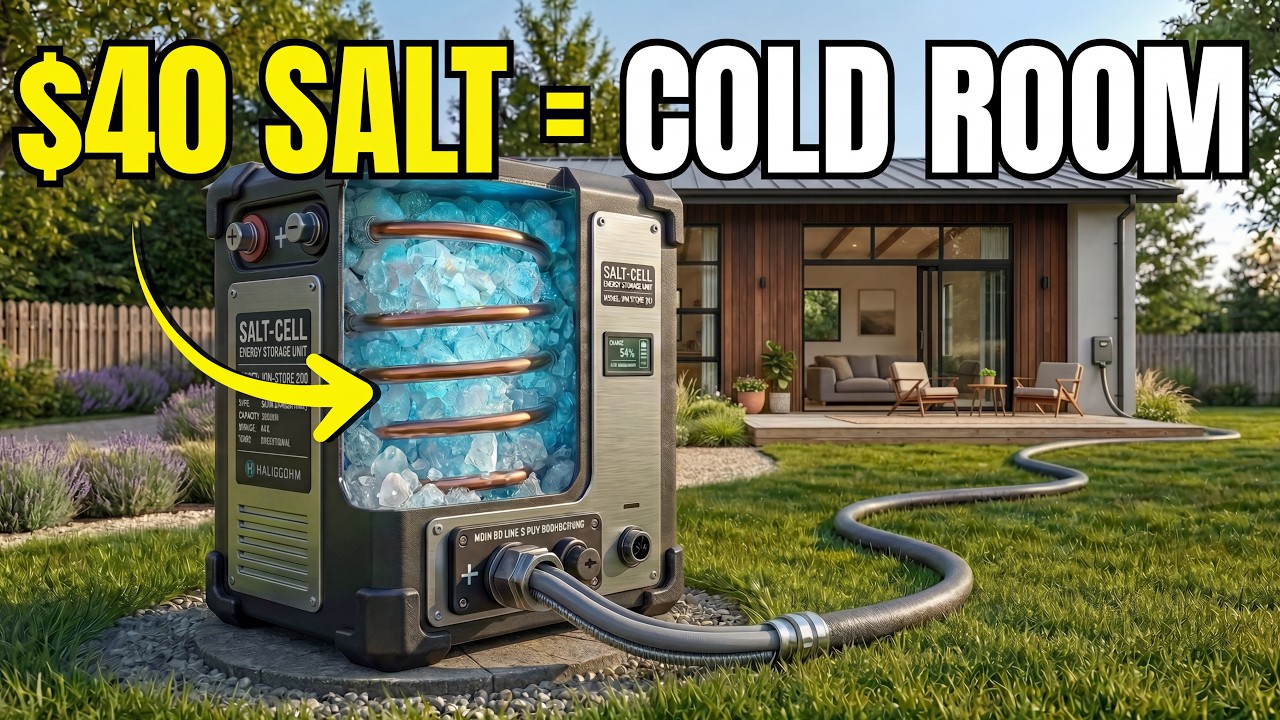 This $40 Salt Battery Cools Any Room All Day. No Power. Why It&rsquo;s Banned
