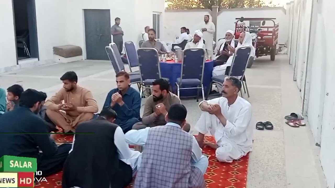 حاجی چودھری محمد اعظم مرحوم کے ایصال ثواب کے لئے دعائیہ تقریب کا اہتمام 