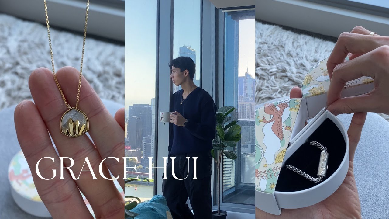 Adding to my accessories collection | Grace Hui jewelry unboxing and try-on