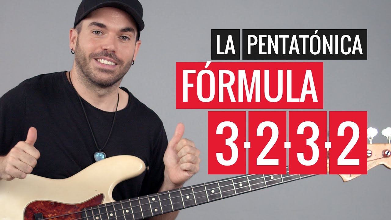 La forma más sencilla de visualizar la pentatónica