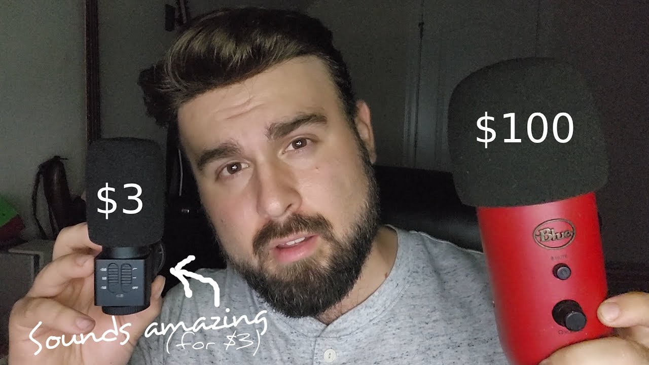 ASMR | Blue Yeti vs $3 Ebay 