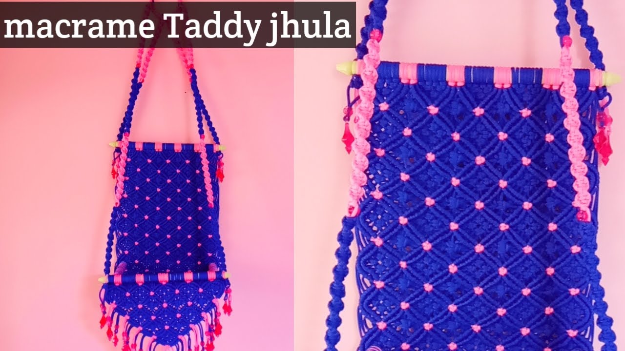 Macrame new design Teddy jhula