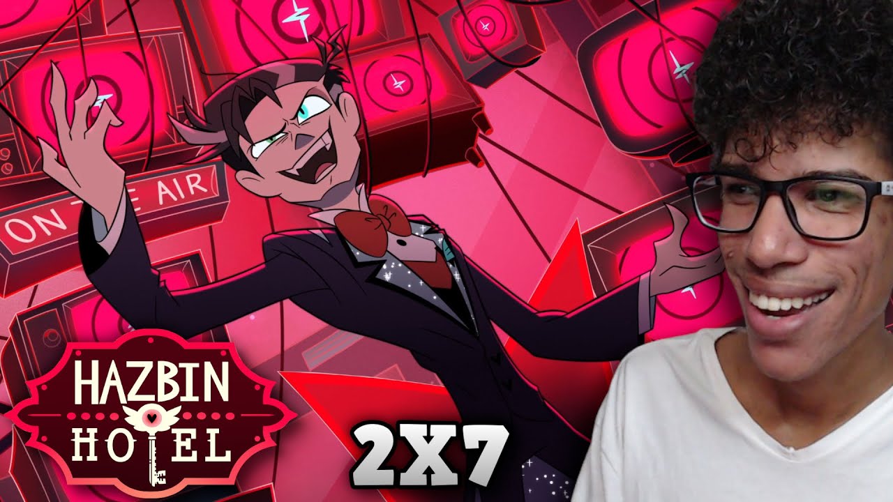 O PASSADO DO VOX - Hazbin Hotel 2° Temporada - React Episódio 7