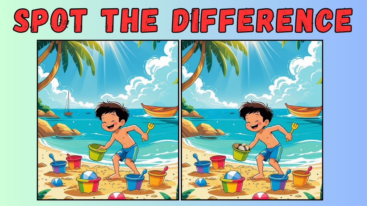 🔍 Spot the Difference Challenge – 5 Fun Puzzles | 60 Seconds Each | Can You Find Them All?