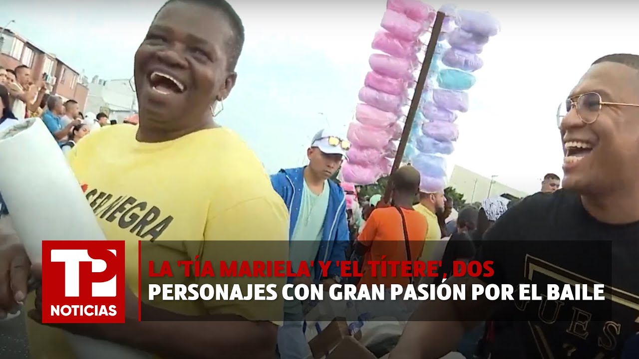 La 'Tía Mariela' y 'el Títere', dos personajes con gran pasión por el baile I29.12.2023I TP Noticias