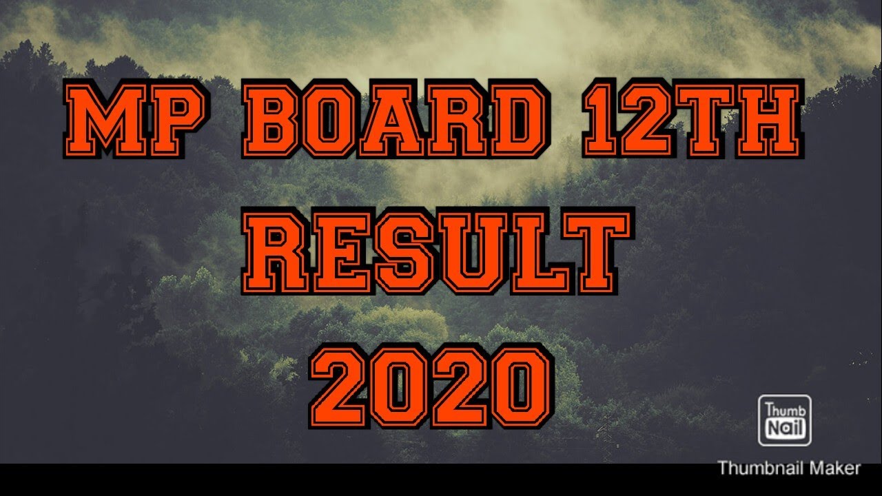 MP BOARD 12TH RESULT 2020 ||