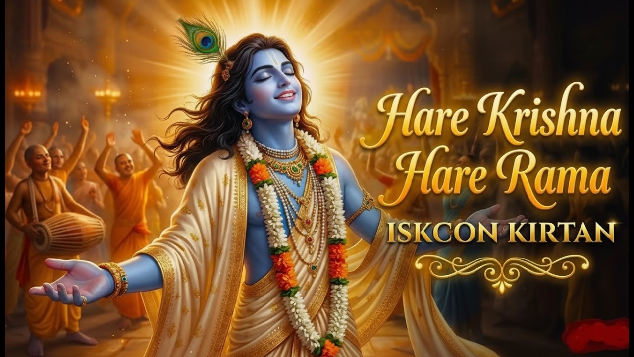 Deep Meditation & Inner Peace | Hare Krishna Mahamantra Chanting 🧘‍♂️🌸 Relaxing Bhakti Music