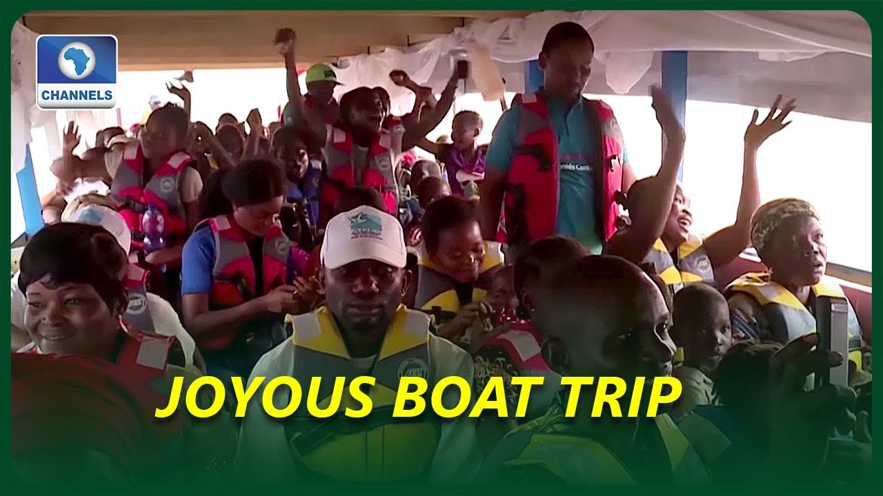 Joyous Boat Trip As CAR Refugees Happy Return Home