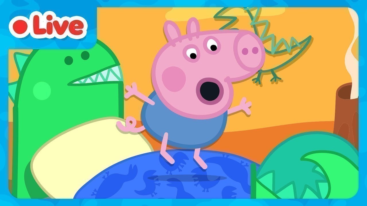 🔴 LIVE! George Pig's Adventures 🦖 Peppa Pig Tales Full Episodes 🦕 Kids Cartoons