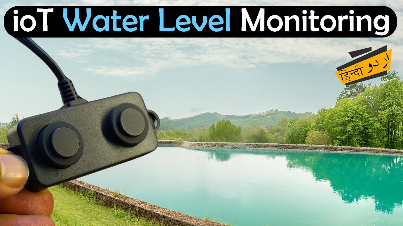Water Level Monitoring in Hindi Urdu | Ultrasonic Sensor A02YYUW, ESP32, & Blynk, IoT Project