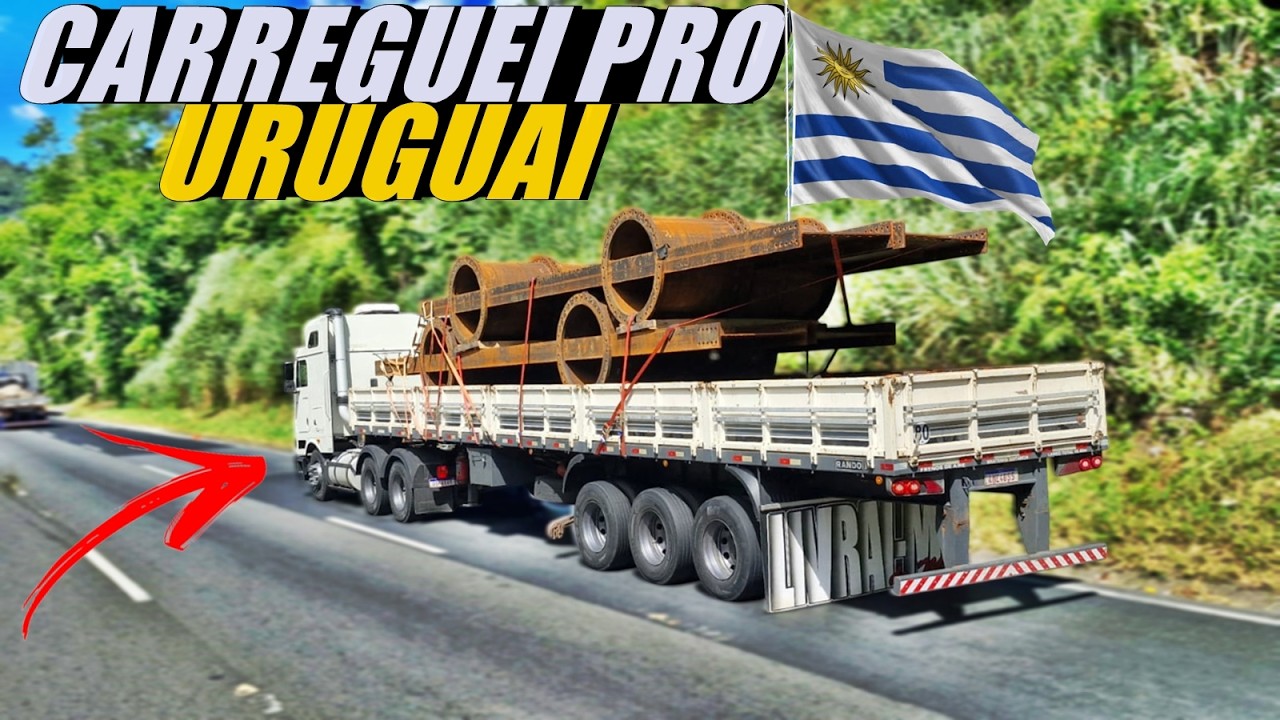 CARREGUEI DE JUIZ DE FORA PRA ACELERAR PRO URUGUAI!!!
