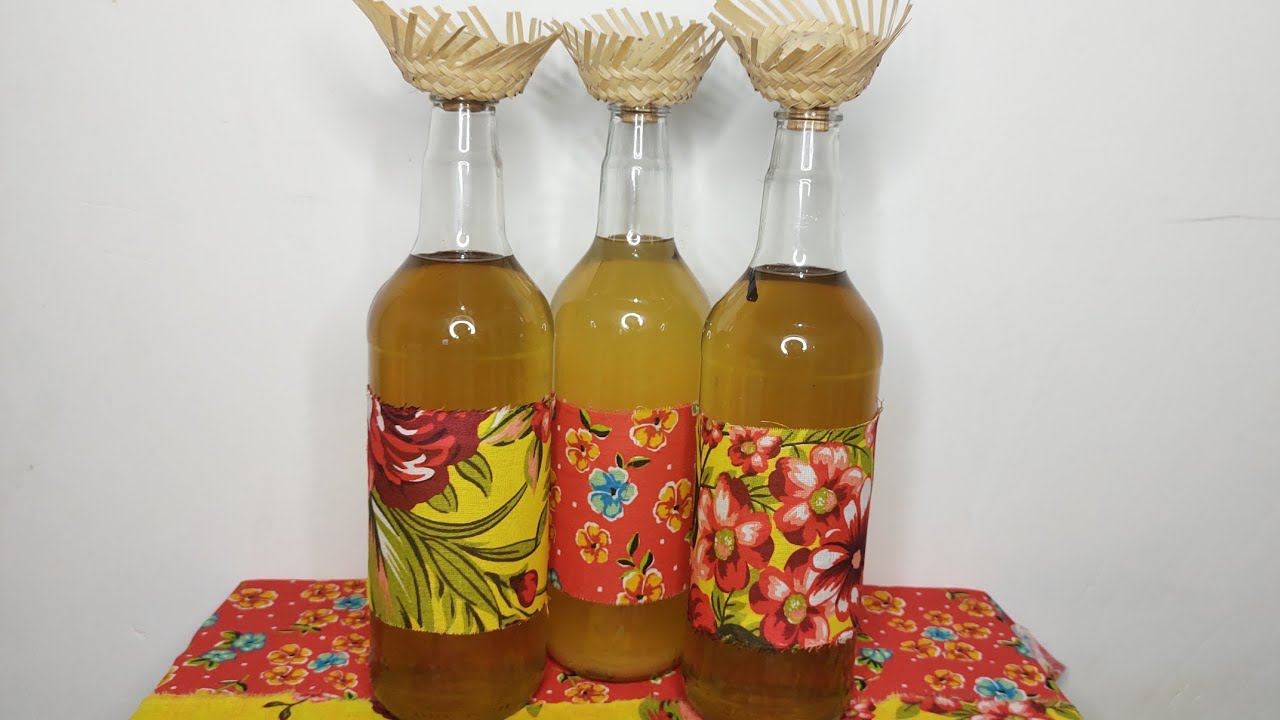 Como preparar licor da polpa e casca da tangerina. | Especial de São João por Vanuza Santos