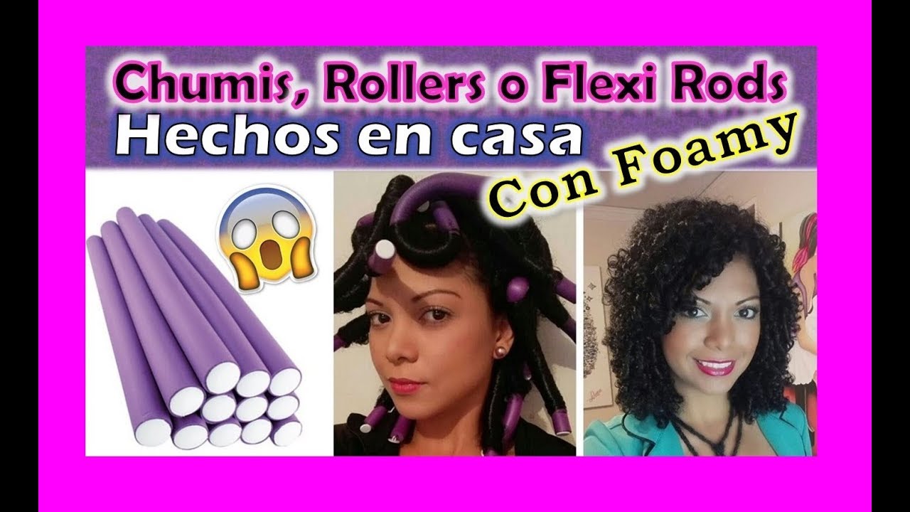 Como hacer bigudies, FlexiRods o Chumis para DEFINIR LOS RIZOS PERFECTOS - YOLIANA GAMBOA