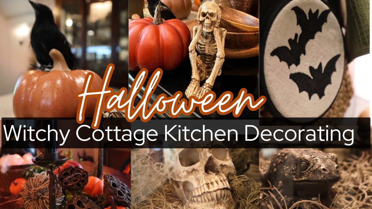 Эстетика ведьминого коттеджа | Идеи украшения кухни на Хэллоуин 2024