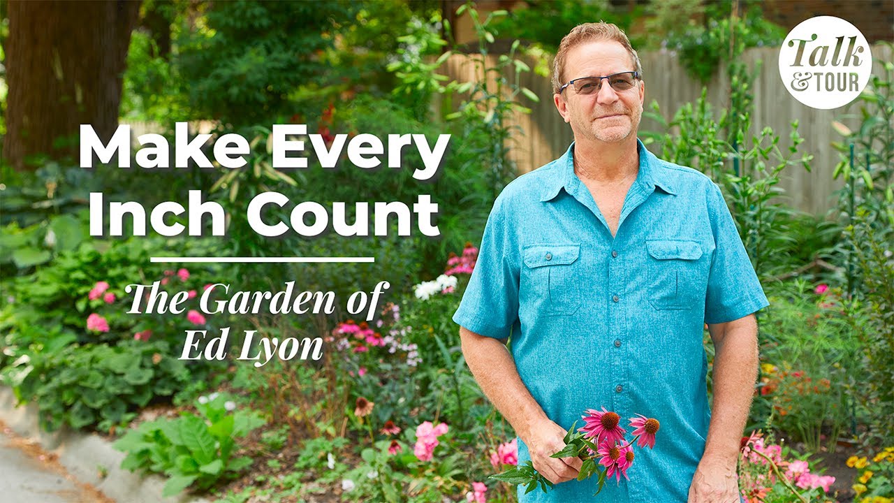 Making Every Inch Count 🌿 The Garden of Ed Lyon 🌿 Talk & Tour with Garden Gate