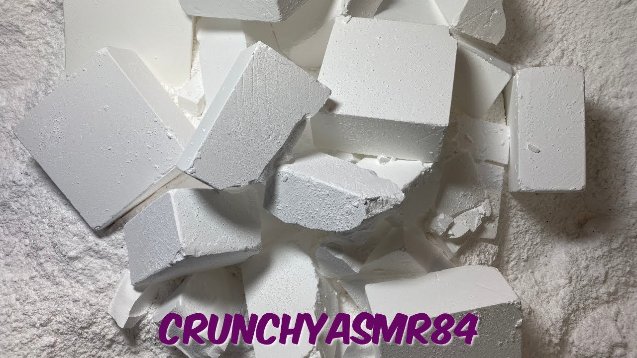 16 Blocks of Gym Chalk Crush | ADER & Z-Athletic | Sleep Aid | Oddly Satisfying | ASMR