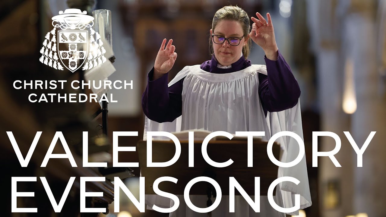Choral Evensong with Valediction of Choristers recorded live Saturday 5th July 2025