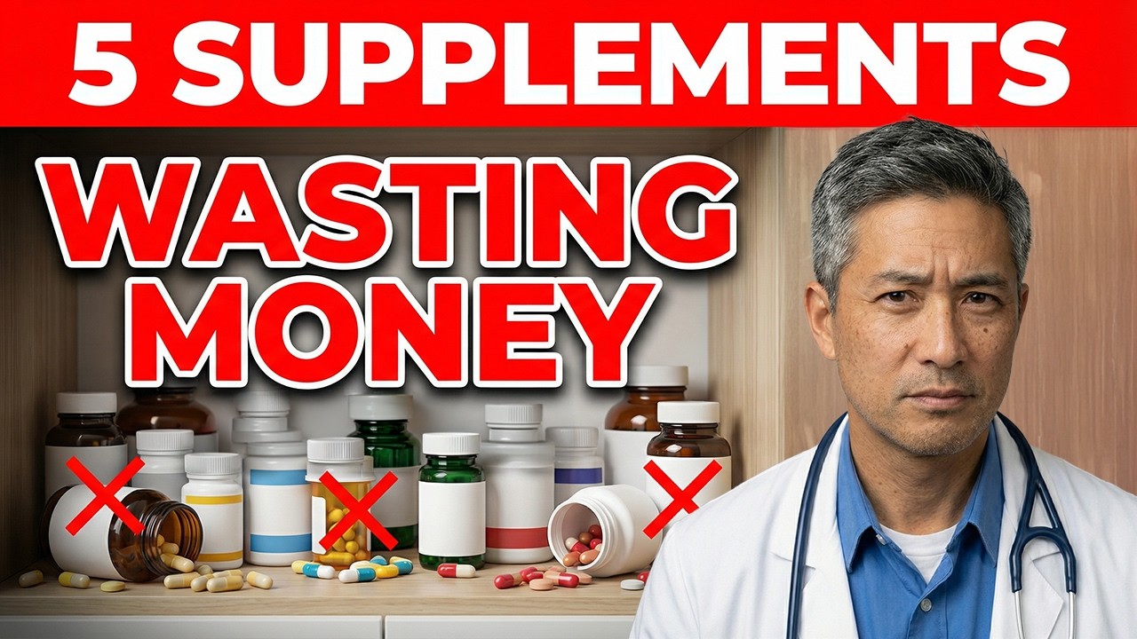 5 Supplements You're Wasting Money On After 50 (And What Actually Works)