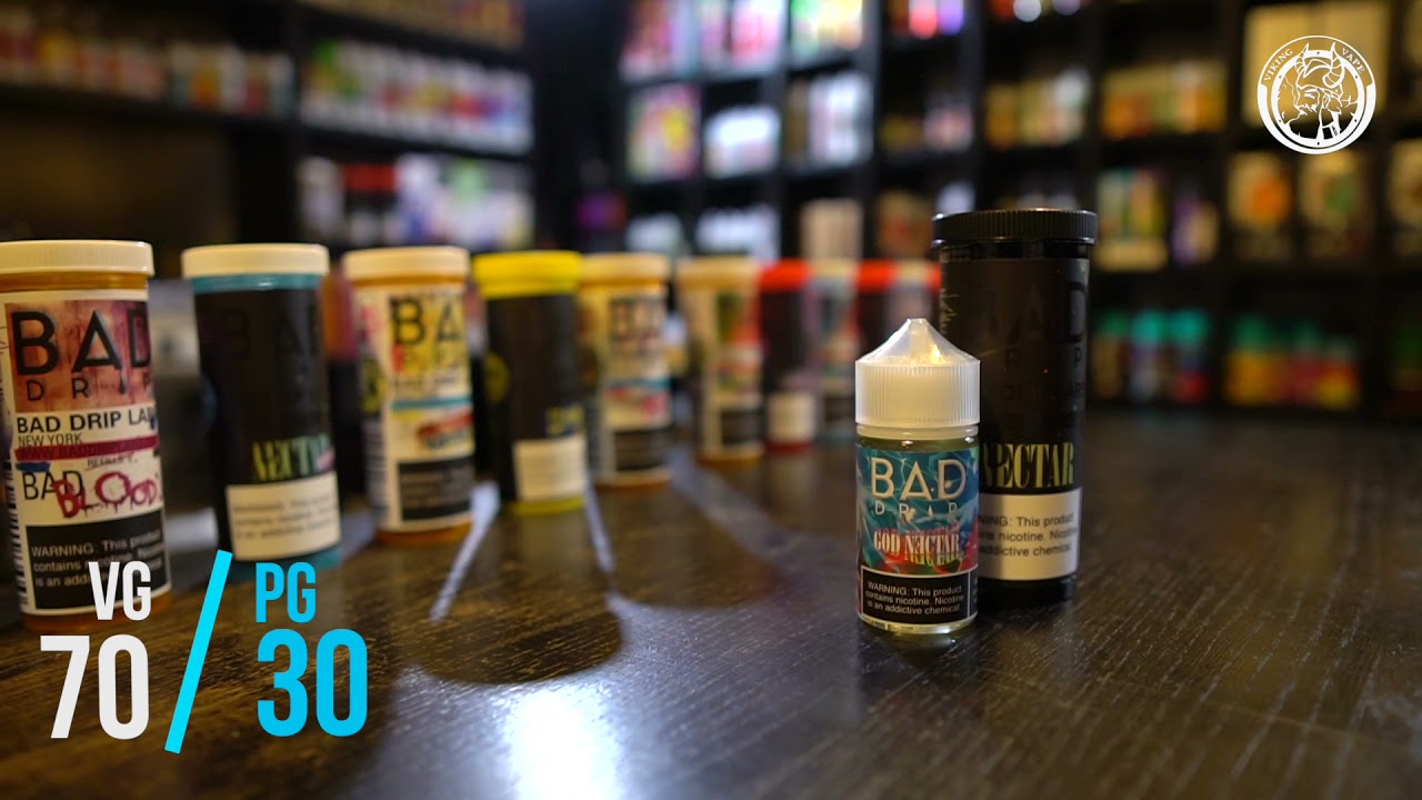 Обзор жидкости Bad Drip God Nectar для вейпа