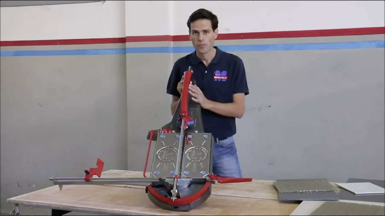 Montolit Masterpiuma Tile Cutter Full Demo - SUB ENG