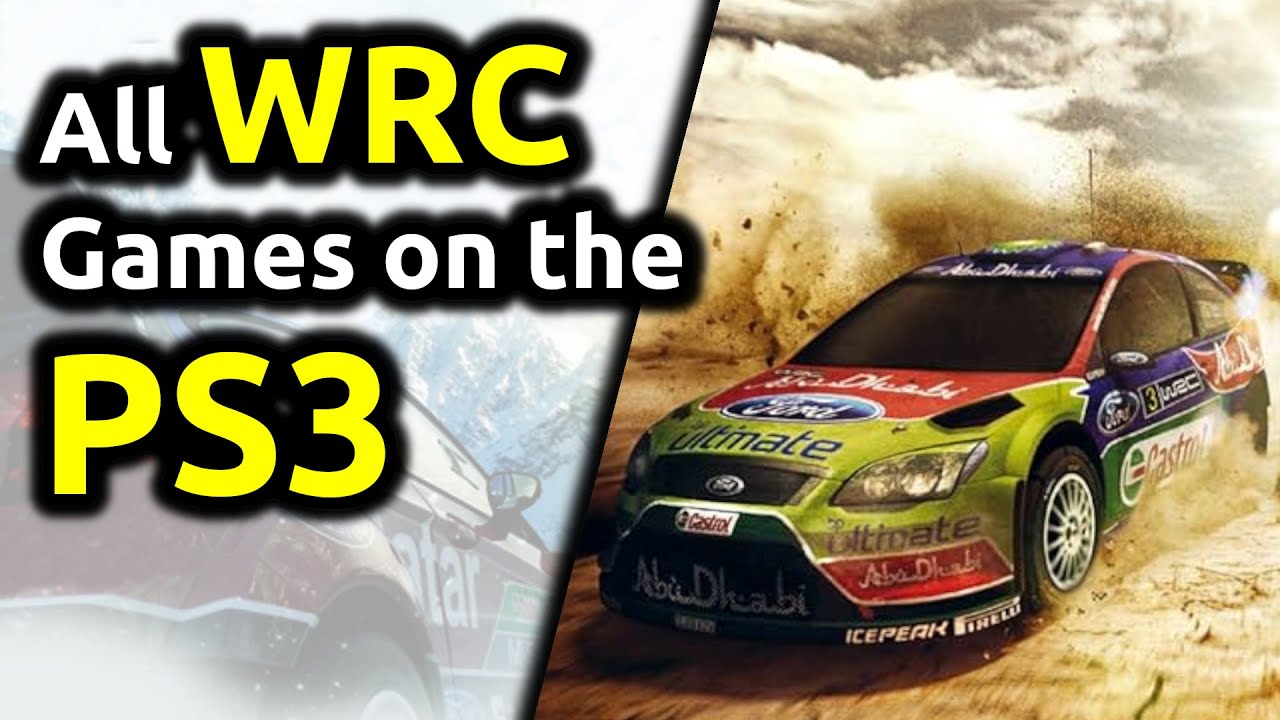 All WRC Games on the PS3 - Gameplay Peek