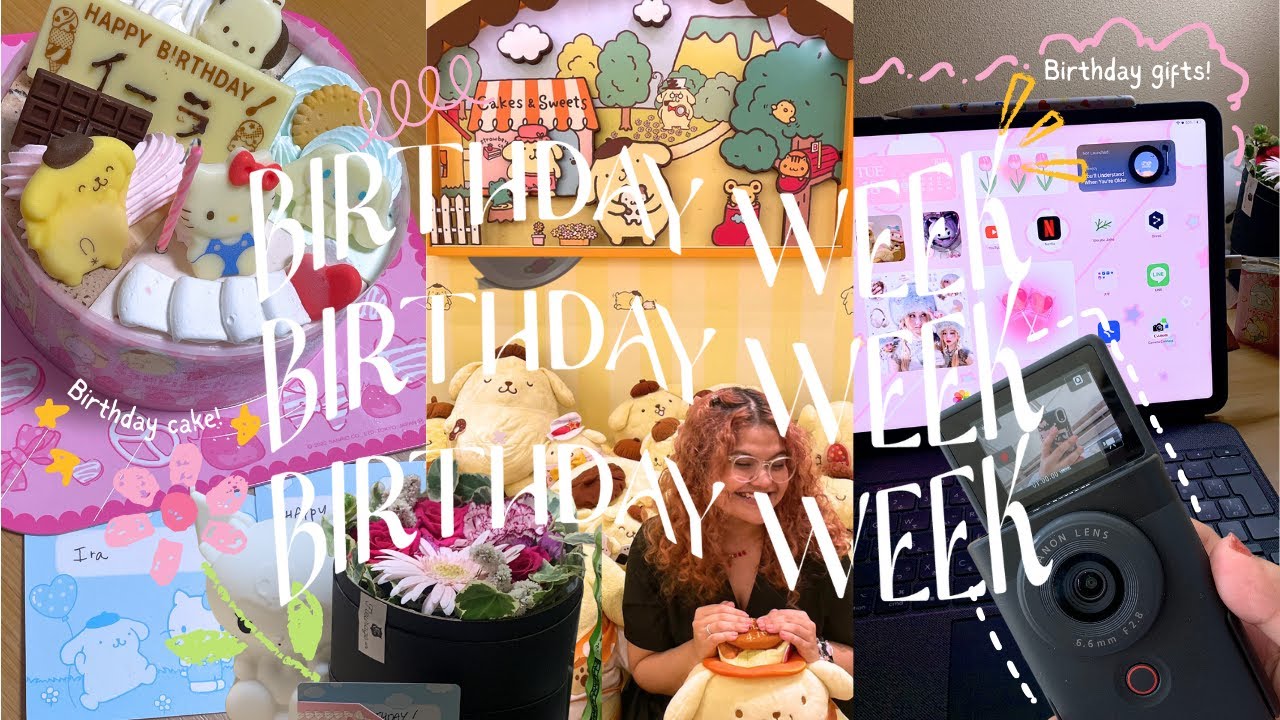 Nihon Archive : Birthday week vlog 🎂 | turning 20, studying for finals, etc.
