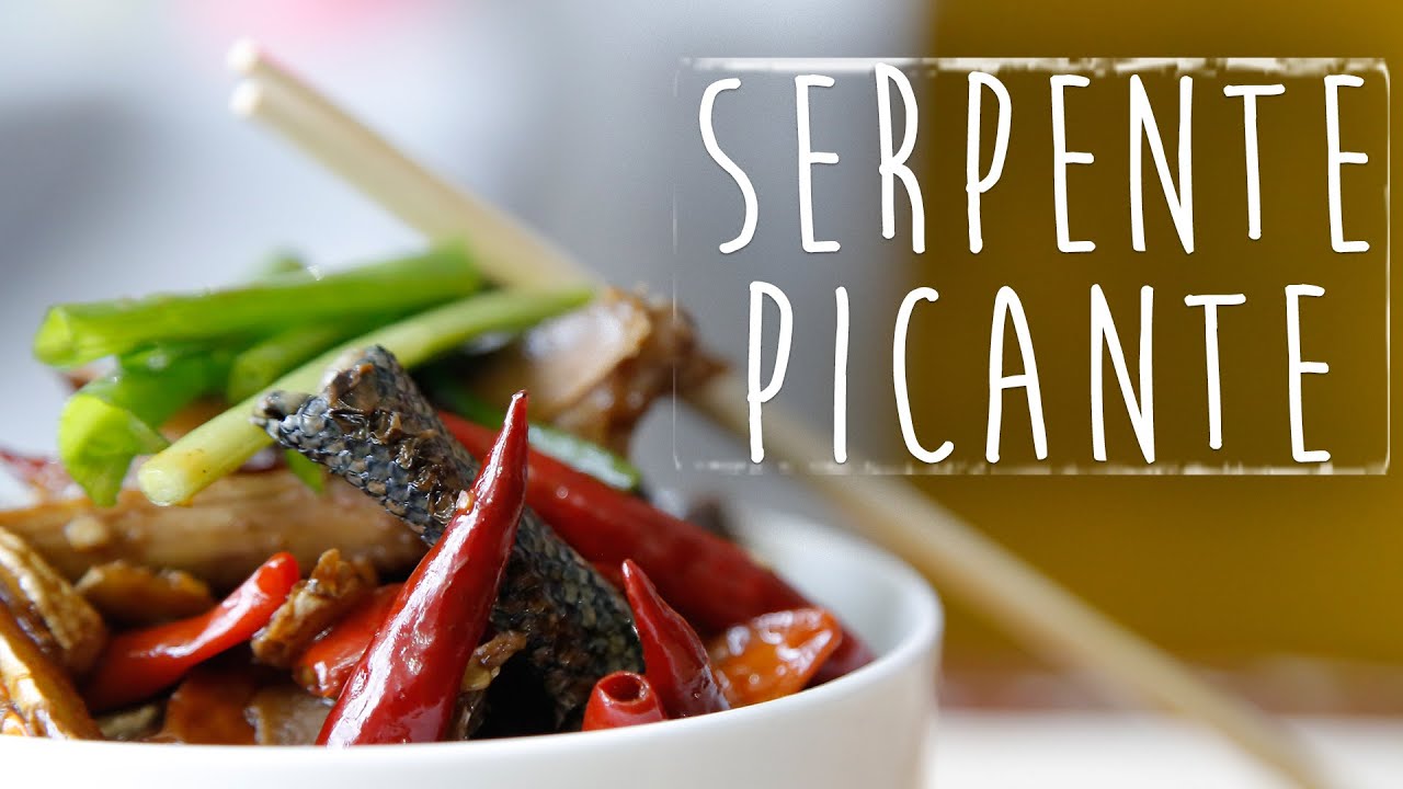 SERPENTE PICANTE DE YUEYANG | Coisas que Nunca Comi na China