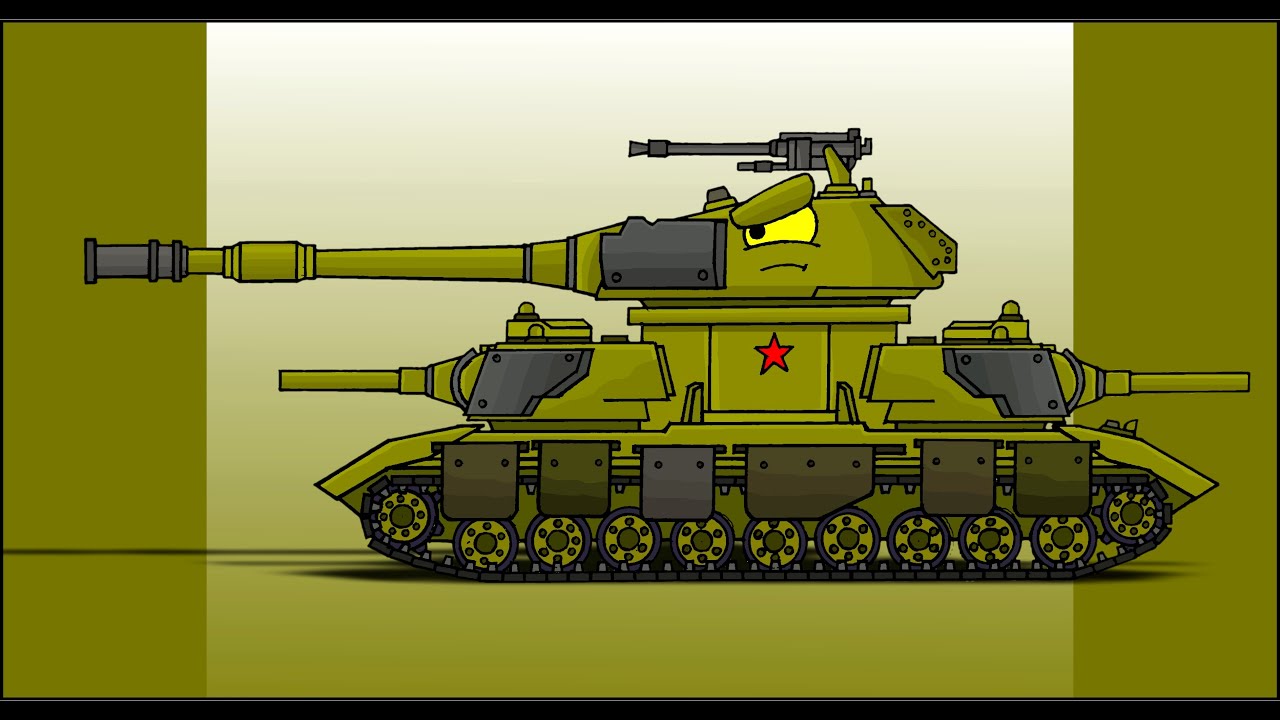 How To Draw IS-6 | HomeAnimations - Cartoons About Tanks