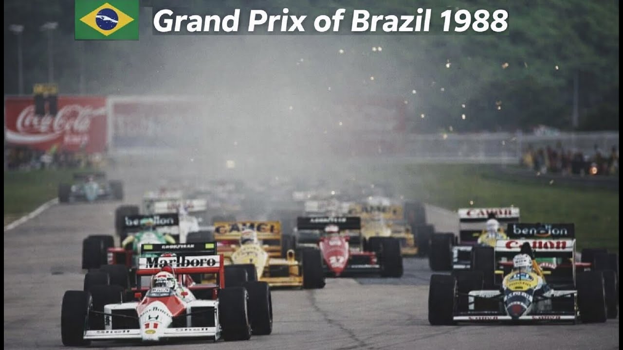 1988 Brazilian Grand Prix | Formula 1 Classic | ESPN Broadcast