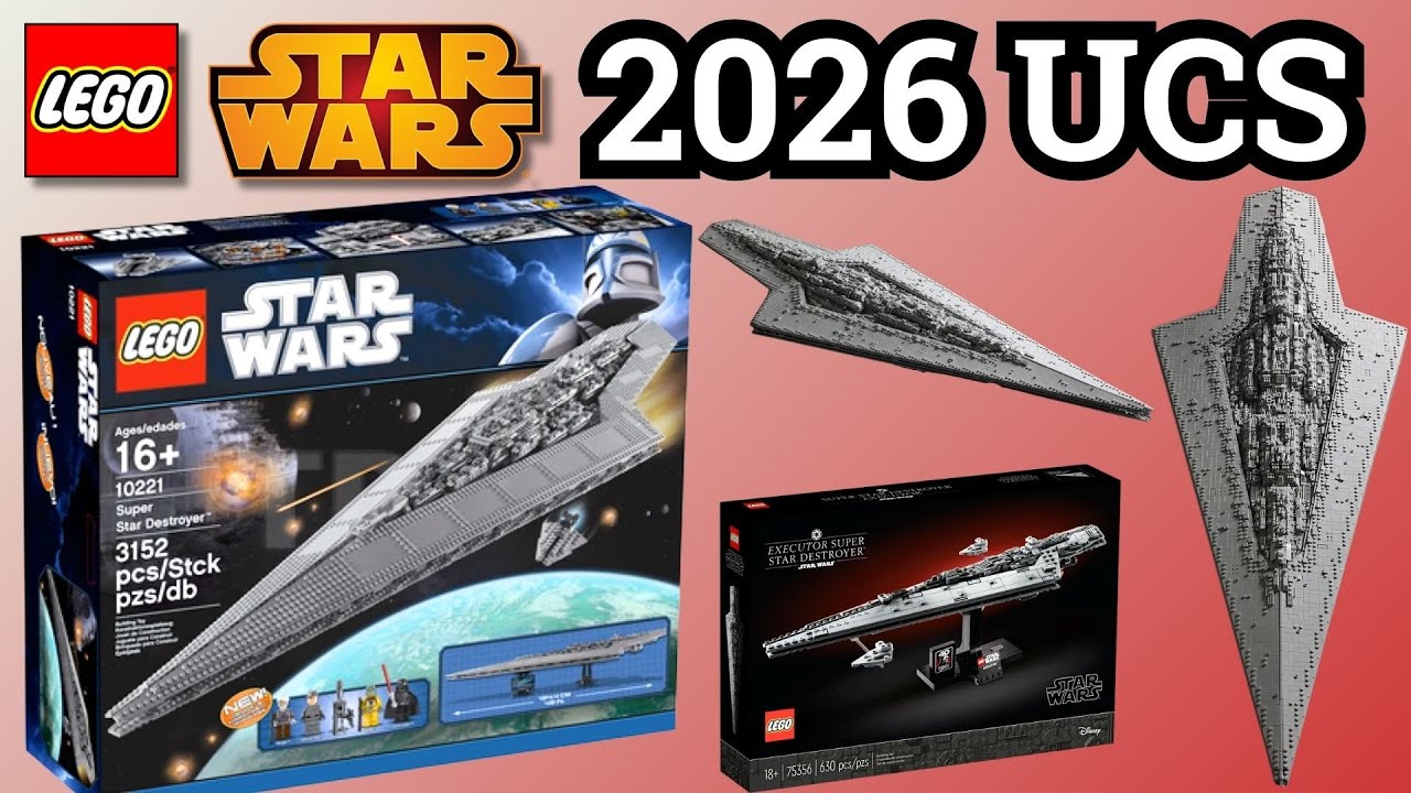 LEAKED 2026 LEGO Star Wars UCS Super Star Destroyer (Executor SSD) | LEGO Leaks
